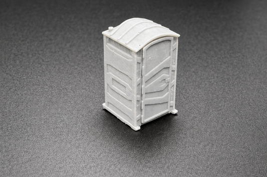 Porta-Potty Closed Door