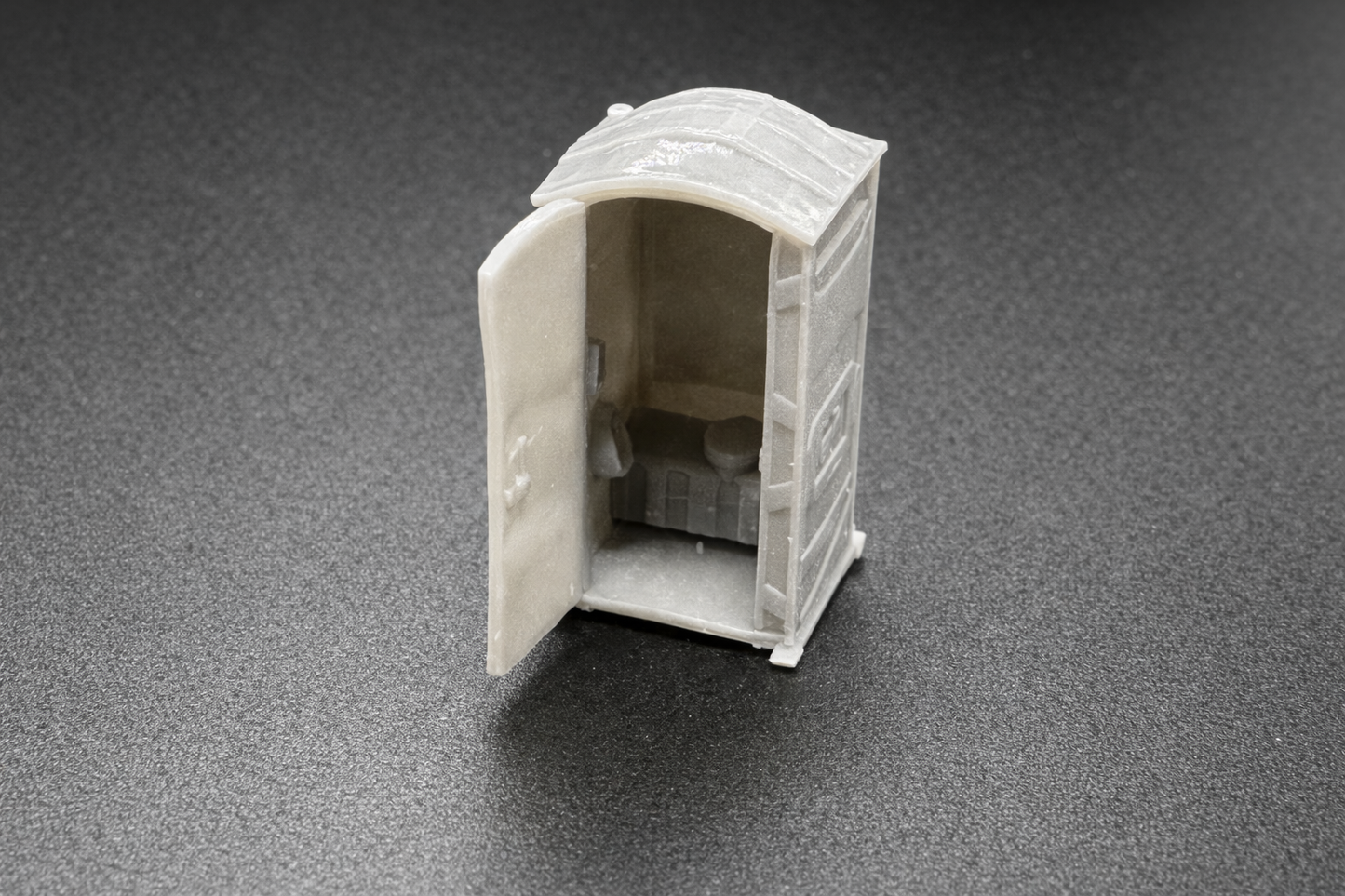 Porta-Potty Open Door