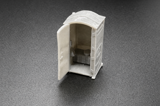 Porta-Potty Open Door